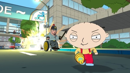 Toma galería de imágenes de 'Family Guy: Back to the Multiverse', el juego protagonizado por Brian y Stewie