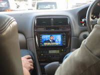 Televisión en el coche
