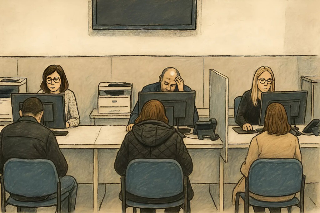 Hay gente desempleada pagando por una cita para el SEPE: si buscar empleo es duro, en España hay un problemón más  