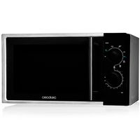 El microondas plateado con grill Cecotec Silver ahora cuesta 42,96 euros en Amazon con envío gratis 