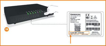 Router Livebox Fibra