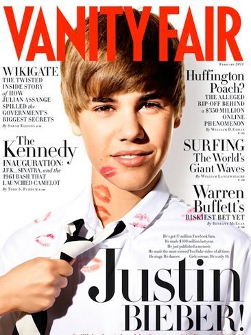 Justin Bieber y el gran chasco en Vanity Fair