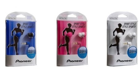 Nuevos auriculares deportivos de Pioneer