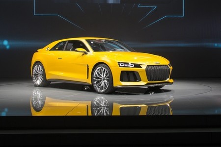 Audi Quattro Sport e-tron Concept, el músculo de la nostalgia