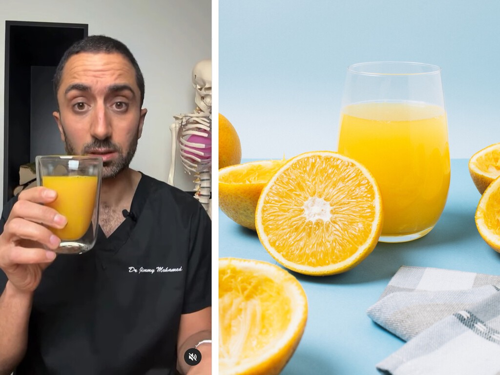 Jimmy Mohamed, médico: “Es mucho mejor comer la fruta entera que beberla en zumo para evitar picos de glucosa”
