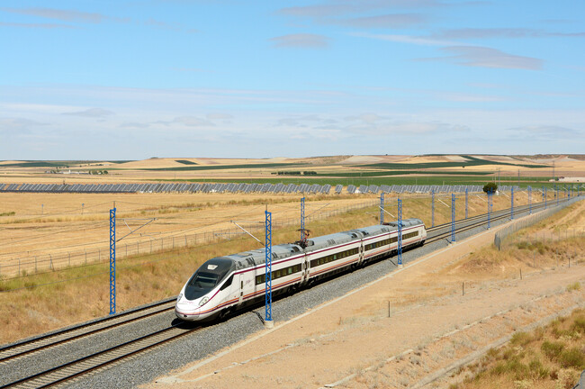 Tren Renfe Zaragoza Barcelona aire acondicionado