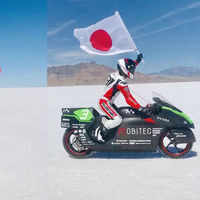 Las motos eléctricas ya tienen una nueva reina de la velocidad, con un récord de 329 km/h