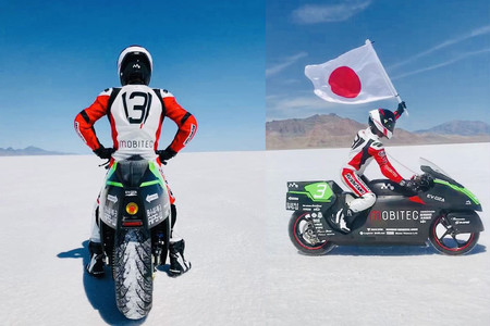 Las motos eléctricas ya tienen una nueva reina de la velocidad, con un récord de 329 km/h