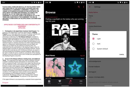 Apple Music 3 0 Android ベータ版