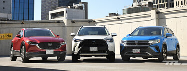 Toyota Corolla Cross vs. Mazda CX-30 y Volkswagen Taos, comparativa: los SUV son los nuevos sedanes