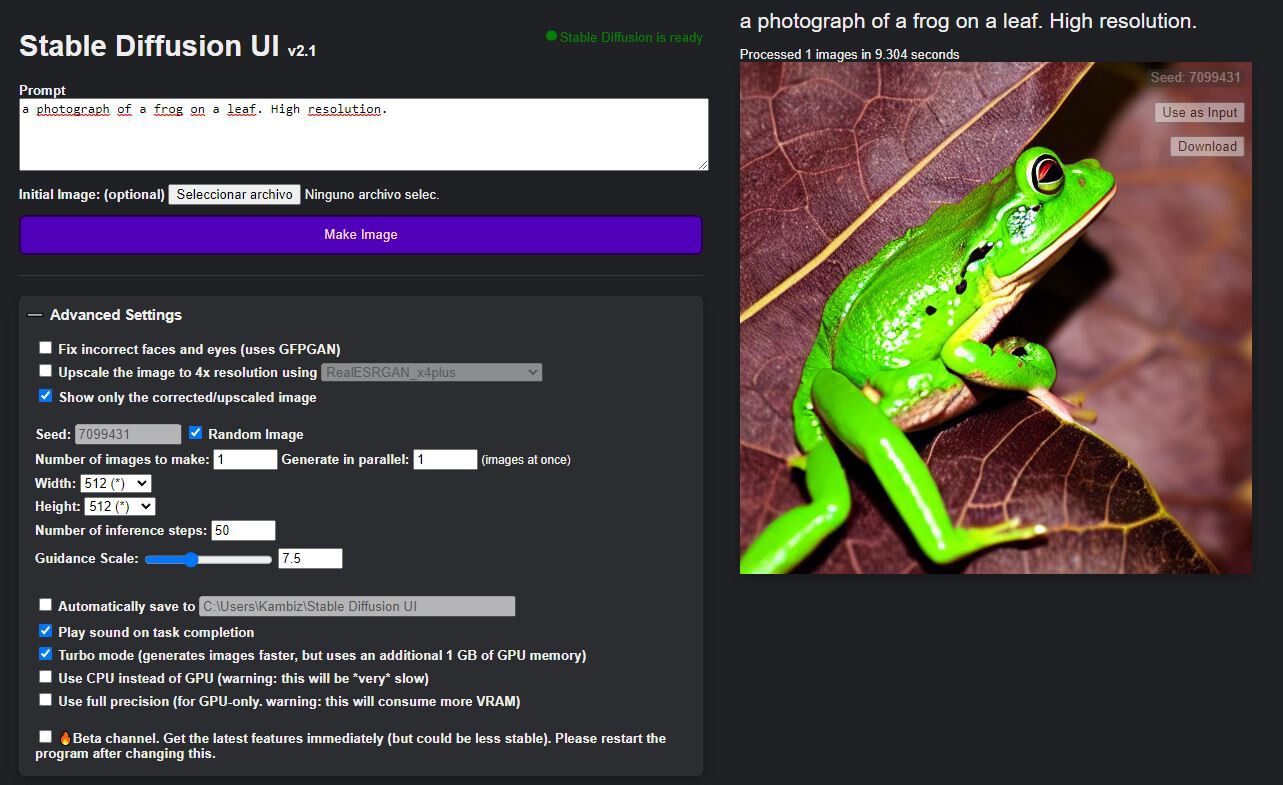Stable Diffusion GPU