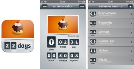 22days, no te pierdas ninguna de tus próximas citas