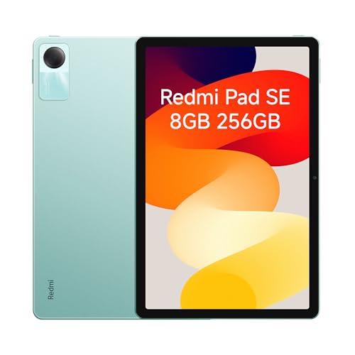 XIAOMI Redmi Pad SE 11" Tablet 8GB RAM 256GB ROM, Pantalla FHD+ 90Hz, Snapdragon® 680, Batería 8000mAh