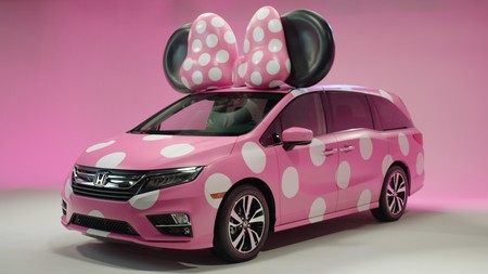 La Honda Odyssey se disfraza de Minnie... y no, no estará a la venta