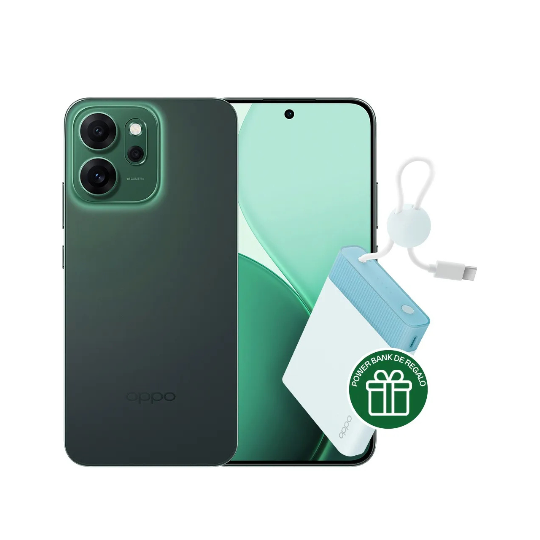 OPPO Reno 14F y OPPO Reno 14 (con cupón de descuento y power bank de regalo)