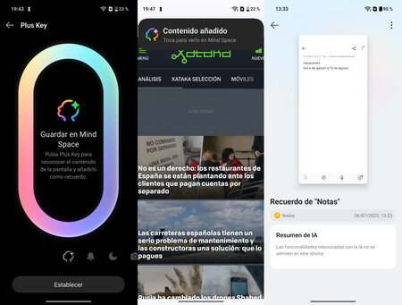 Capturas Mind Oneplus Nord 5