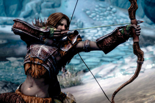 Skyrim Flecha Al Vuelo