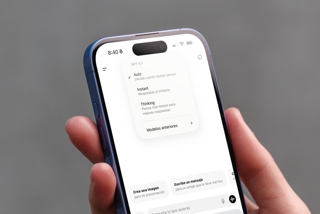 OpenAI ha lanzado GPT-5.1 con dos personalidades porque 800 millones de usuarios no quieren la misma IA 
