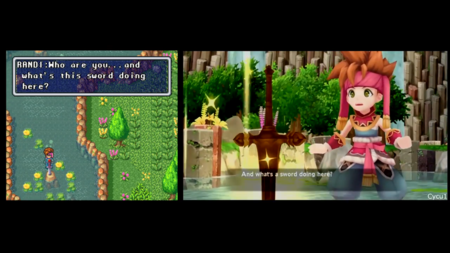 Un vídeo comparativo muestra las diferencias entre el Secret of Mana original y su remake