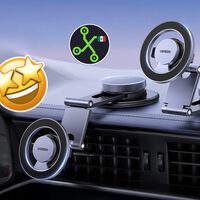 Soporte magnético de celular para auto, con precio mínimo en Amazon: opción de UGREEN práctica, ajustable y con potente sujeción 