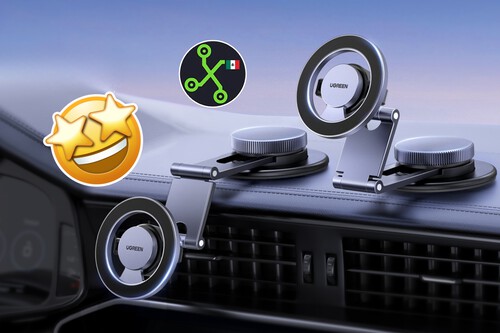 soporte magnetico celular ugreen iphone android amazon oferta descuento