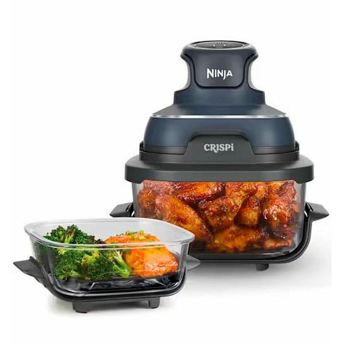 Freidora de aire portátil de cristal Ninja CRISPi