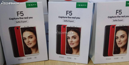 El Oppo F5 se presentará el 26 de octubre y vendrá en tres modelos con pantalla 18:9 y bordes reducidos