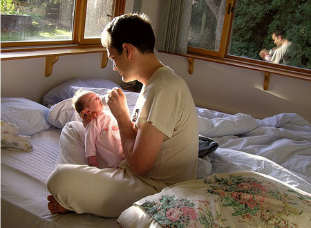 Niños, biberones y tetinas