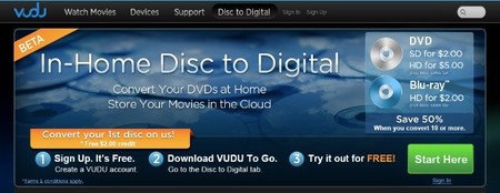 In Home disc to digital, el nuevo servicio de VUDU para almacenar nuestras películas en la nube