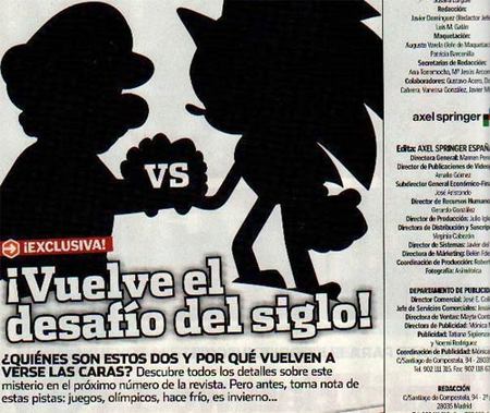Mario y Sonic podrían volver a verse las caras en un videojuego