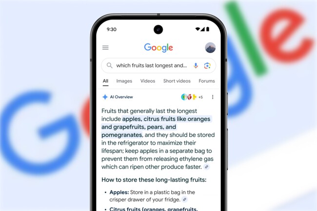 Google Buscador Ai Overviews