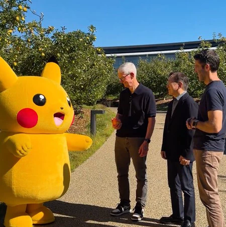 Tim Cook Pikachu