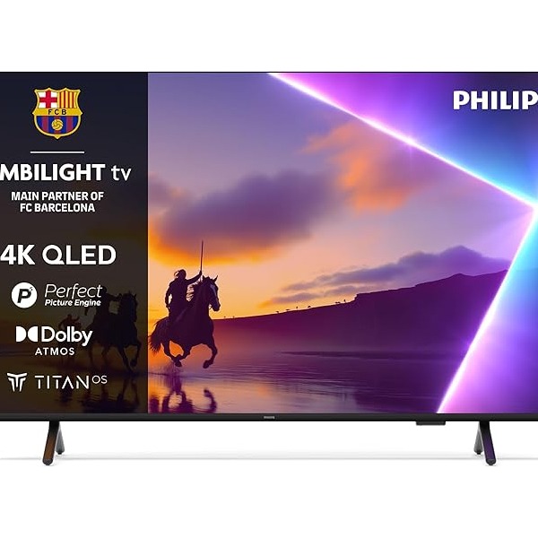 TV QLED 55" - Philips Ambilight 55PUS8510/12