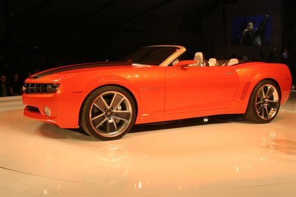Chevrolet Camaro Convertible Concept en el NAIAS