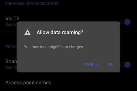 Google añadirá una función en Android para avisarnos del roaming y sus costes adicionales