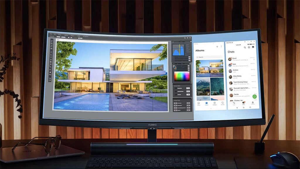 Nuevos monitores Huawei MateView y MateView GT: resolución UHD, con hasta 165 Hz para gamers y entornos profesionales