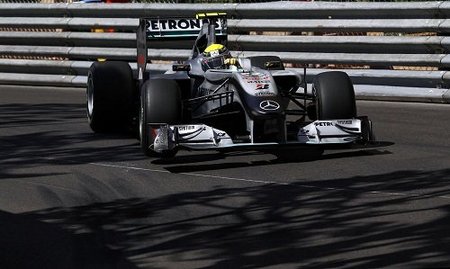 Mercedes GP entre los mejores en Mónaco