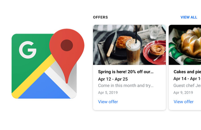 Google Maps Offers
