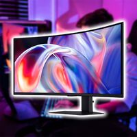 Monitor Samsung de 40 pulgadas con frecuencia de actualización de 144 Hz y pantalla curva. Tiene 10,000 pesos de descuento  