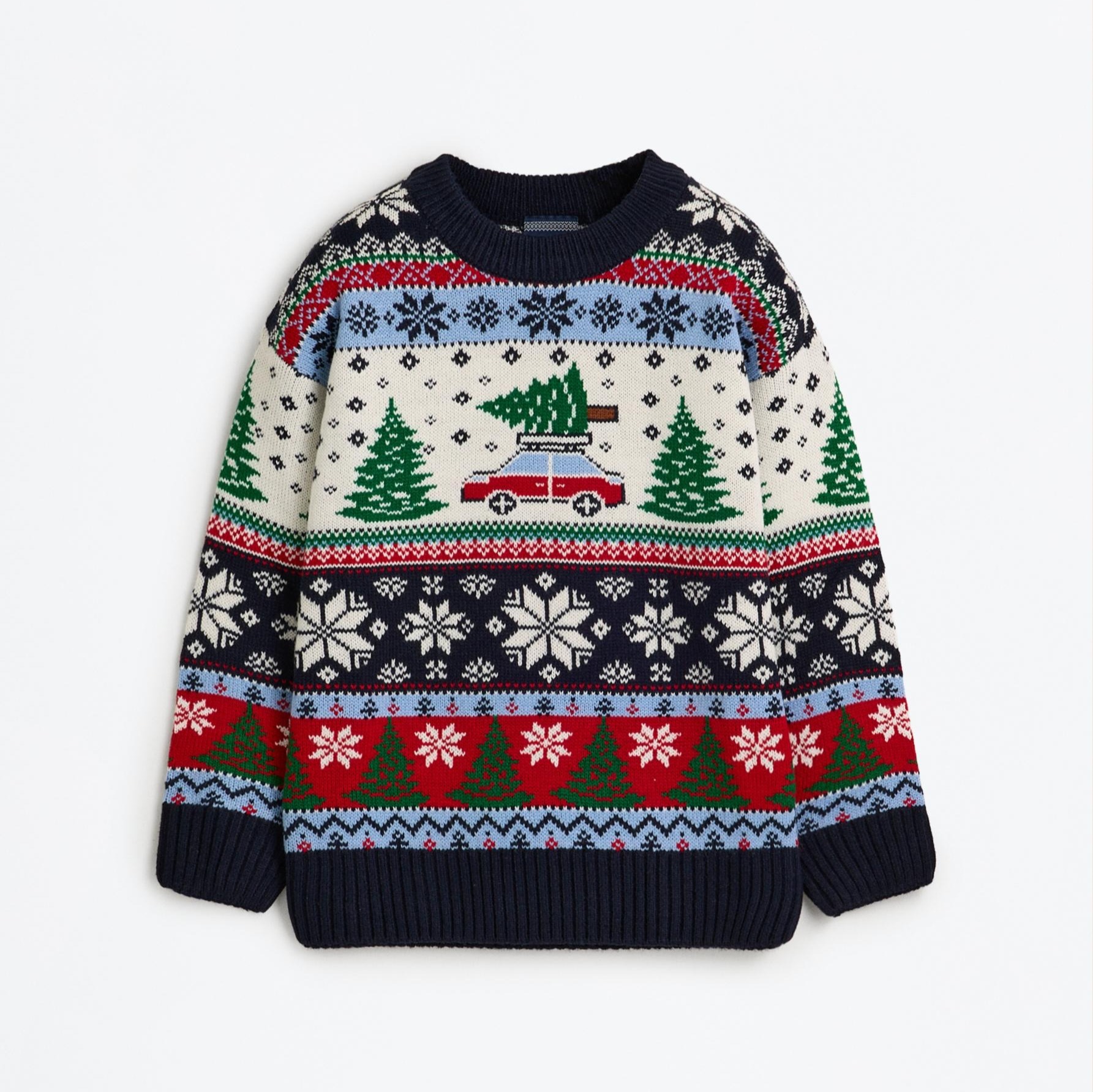 Niños | Jersey cenefas navideñas

