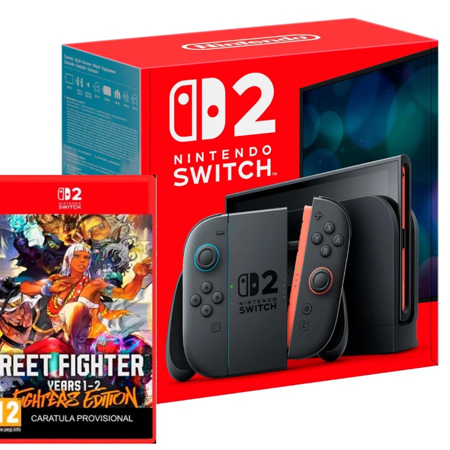 Nintendo Switch 2 + Street Fighter 6: Year 1-2 Fighters Edition