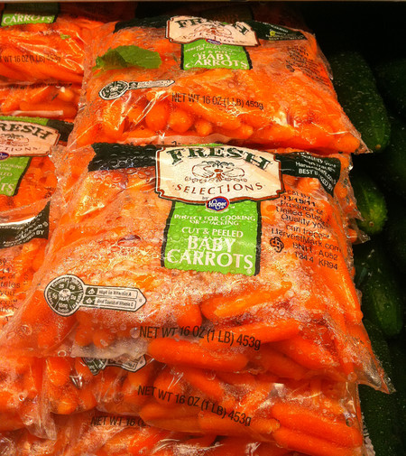 Las zanahorias baby son bonitas, pero ¿son buenas?