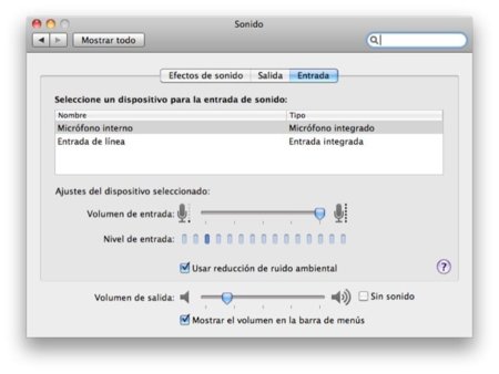 Cambia rapidamente las entradas y salidas de audio de tu Mac