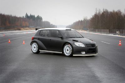 Skoda Fabia S2000 a escena