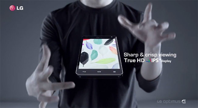 LG Optimus G promo