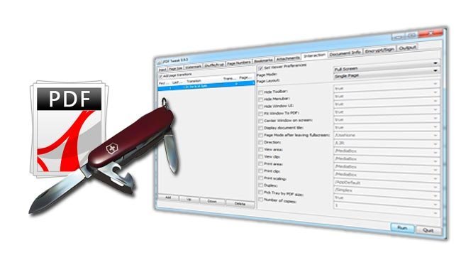 jpdf Tweak - Una navaja suiza para editar tus PDFs