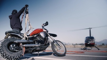 Pues me llevo la moto a la montaña