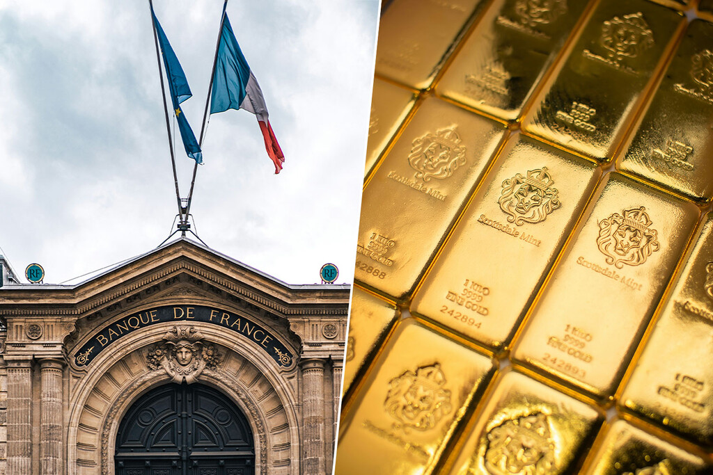 Francia ha sacado su oro de EEUU sin mover un solo lingote: vendió 129 toneladas y lo ha comprado más barato en Europa