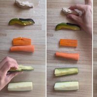 La prueba de los dedos en Baby Led Weaning: el truco para saber qué alimentos podemos ofrecer al bebé y cuáles no 