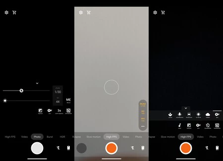 Foojet Camera 2 のさまざまなカメラ オプション